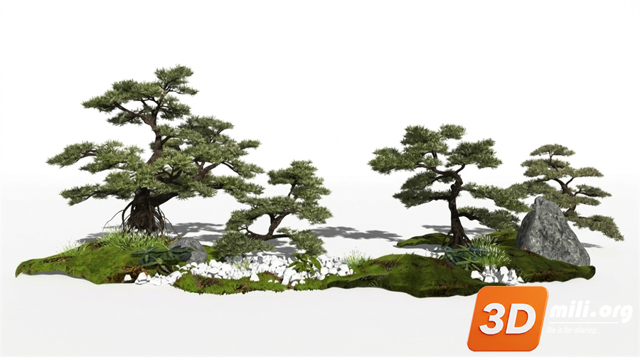 Rockery Skp Files
